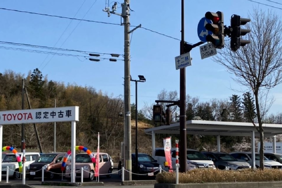 中古車展示_胎内